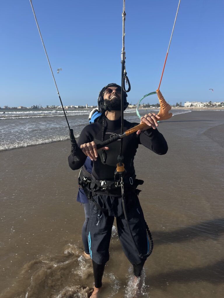 Kitesurfing vibes in essaouira 