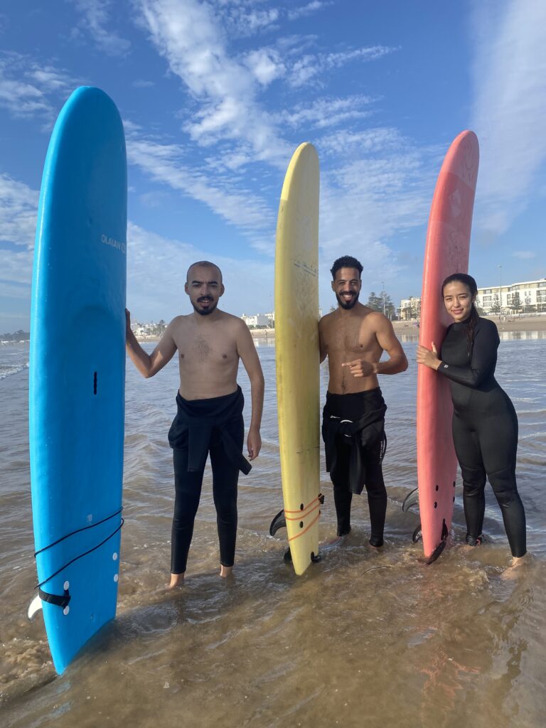 Surf cours in essaouira 